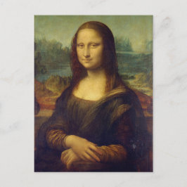 La Gioconda Porträtt av Mona Lisa Leonardo da Vinc Vykort