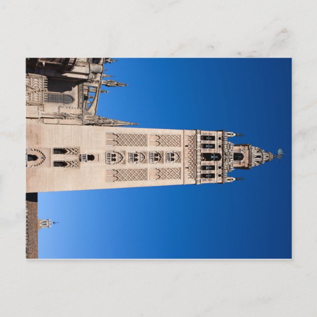 La Giralda Torn av Sevillekatatedralen Vykort (Framsida)