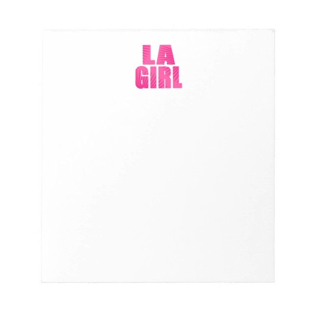 LA Girl Anteckningsblock (Framsida)