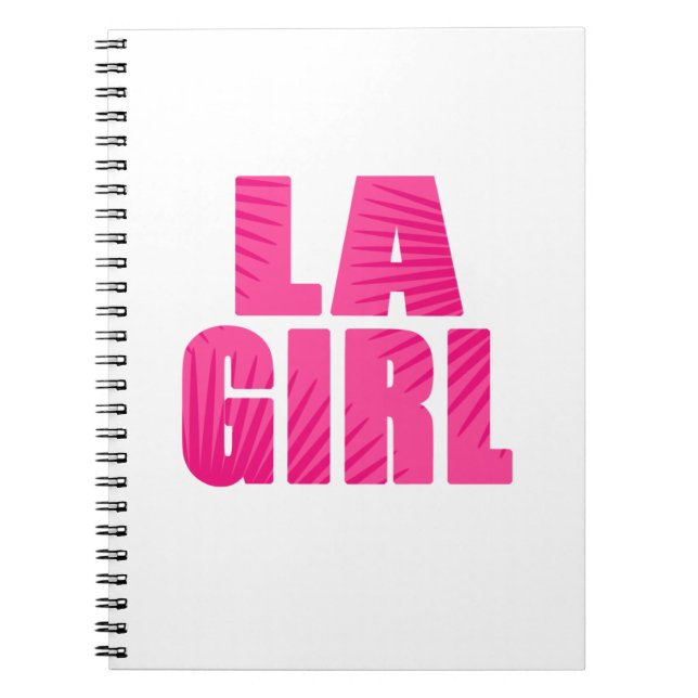 LA Girl Anteckningsbok (Framsidan)