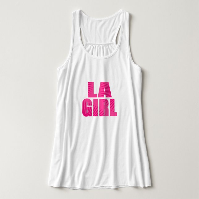 LA Girl Linne Med Racerback (Design framsida)