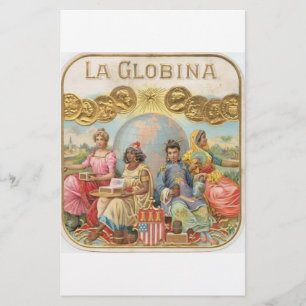 La Globina Cigar-etikett Brevpapper