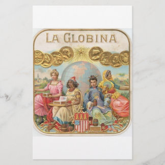 La Globina Cigar-etikett Brevpapper