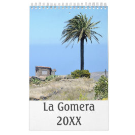 La Gomera, Kanarieöarna 12 månaders kalender
