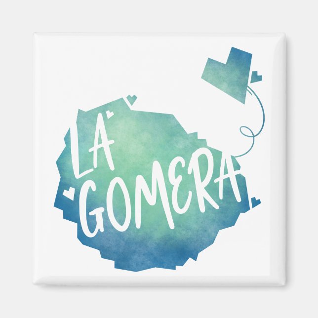 La Gomera Magnet (Framsidan)