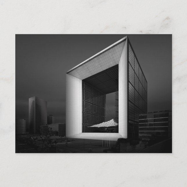 La Grande Arche de la Fraternite, Paris, Frankrike Vykort (Framsida)