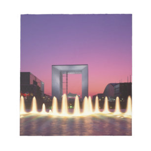 La Grande Arche, La Défense, Paris, Frankrike Anteckningsblock