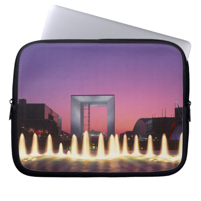 La Grande Arche, La Défense, Paris, Frankrike Laptop Sleeve (Framsidan)