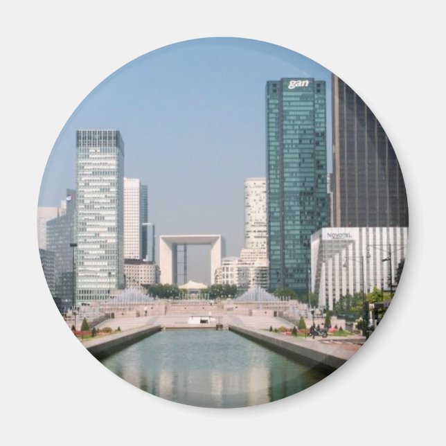 La Grande Arche La Defense, Paris Magnet (Framsidan)