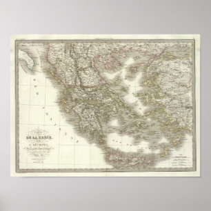 La Grece - Grekland Poster