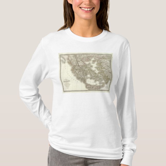 La Grece - Grekland Tee (Framsida)
