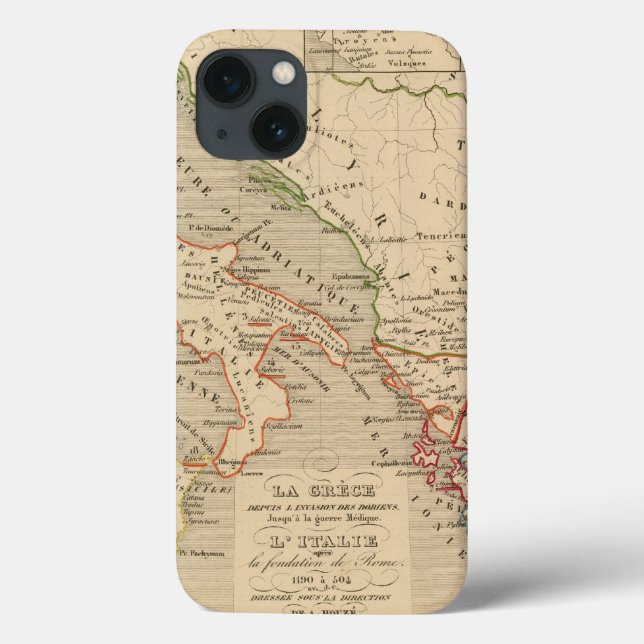 La Grece, l'Italie, 1190 en 504 av JC (Baksida)
