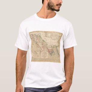 La Grece, l'Italie, 1190 en 504 av JC T-shirt