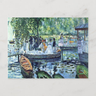 La Grenouillere1 av Pierre Renoir Vykort