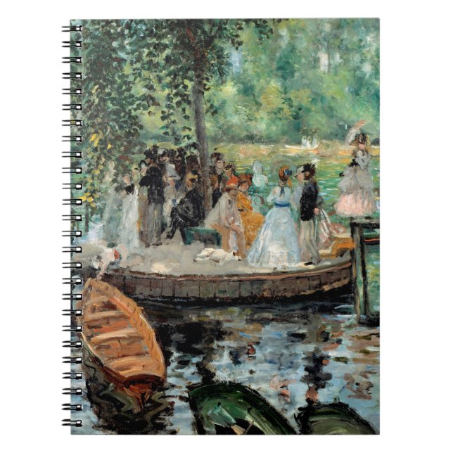 La Grenouillère Auguste Renoir Anteckningsbok (Framsidan)