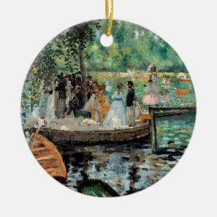 La Grenouillère Auguste Renoir Julgransprydnad Keramik