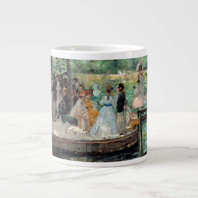 La Grenouillère Auguste Renoir Jumbo Mugg (Framsidan)