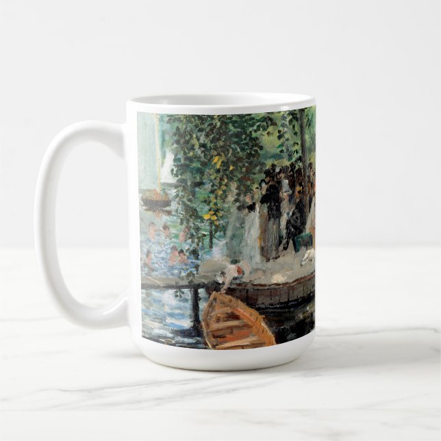 La Grenouillère Auguste Renoir Kaffemugg (Vänster)