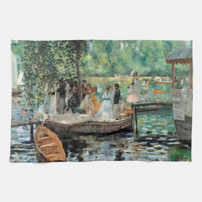 La Grenouillère Auguste Renoir Kökshandduk (Horisontell)