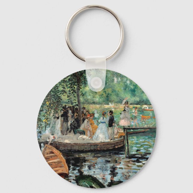 La Grenouillère Auguste Renoir Nyckelring (Framsida)