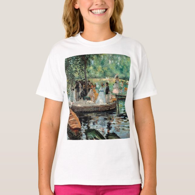 La Grenouillère Auguste Renoir T Shirt (Framsida)