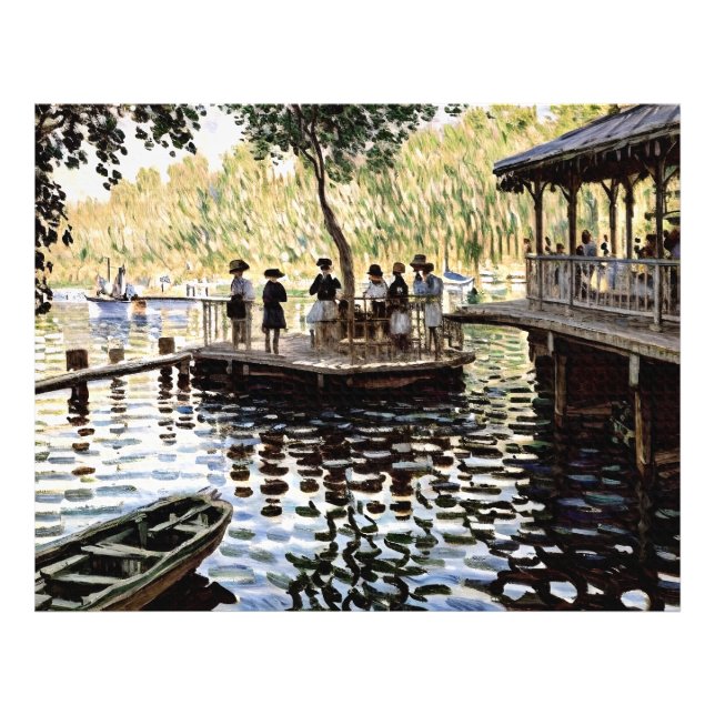 La Grenouillère Fototryck (Framsidan)