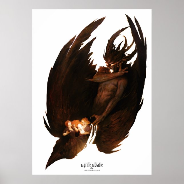 La griffe du diable poster (Framsidan)