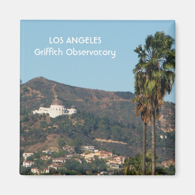 LA Griffith Observatory Magnet! Magnet (Framsidan)
