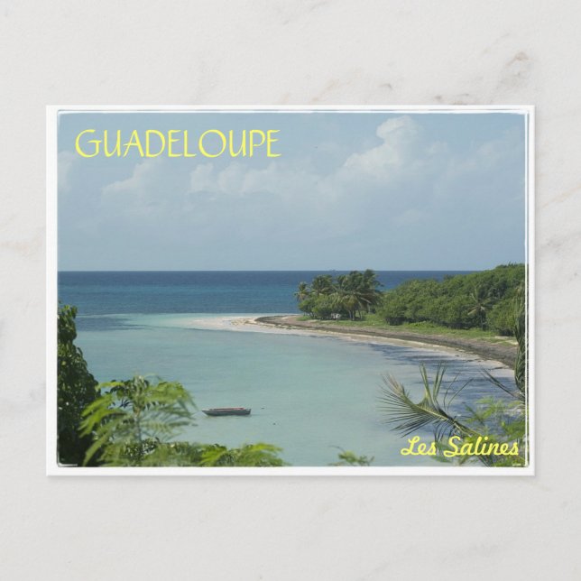 La Guadeloupe Vykort (Framsida)