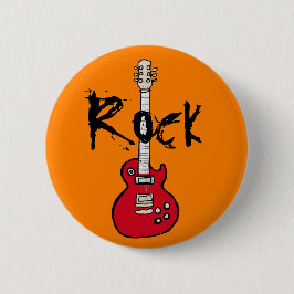 la guitarra de caricatura sten pin knapp