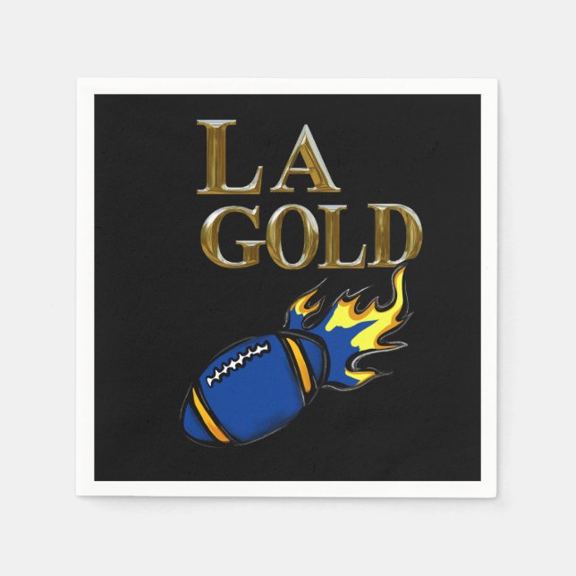 LA GULD PAPPERSSERVETT (Framsidan)
