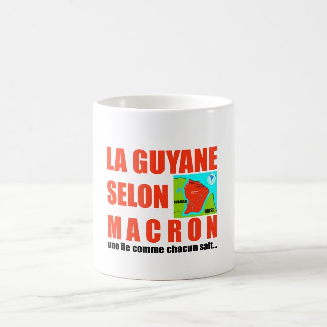 La Guyane selon Macron est une île Kaffemugg (Center)