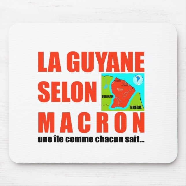La Guyane selon Macron est une île Musmatta (Framsidan)