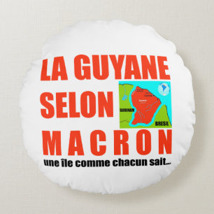 La Guyane selon Macron est une île Rund Kudde