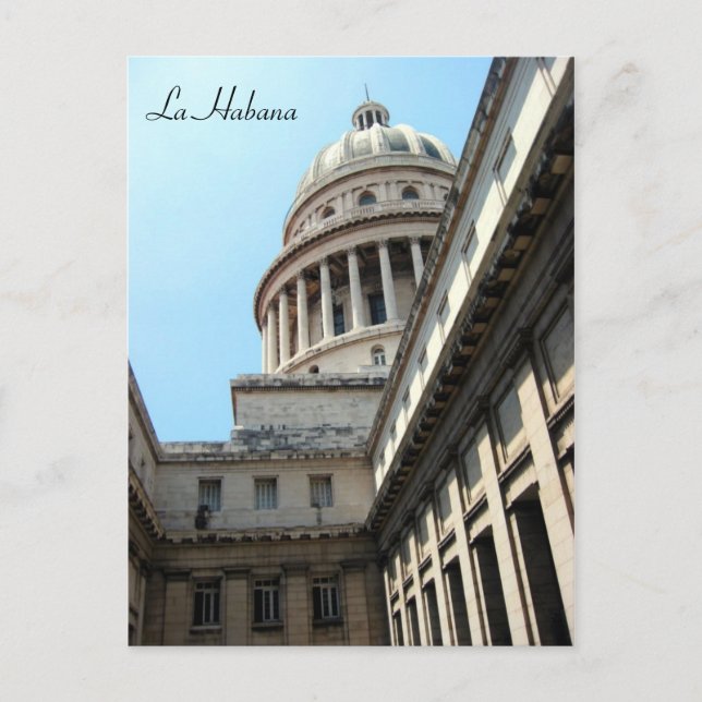 la habana capitolio vykort (Framsida)
