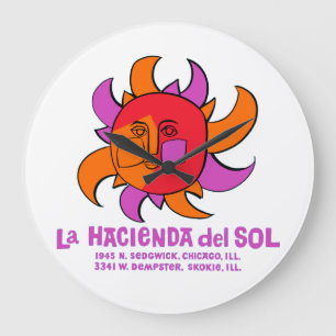 La Hacienda del Sol Restaurant, Chicago & Skokie Stor Klocka