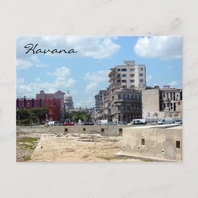 la havanna vykort (Framsida)