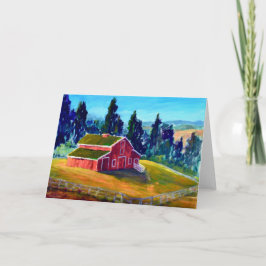 La Honda Red Barn Kort