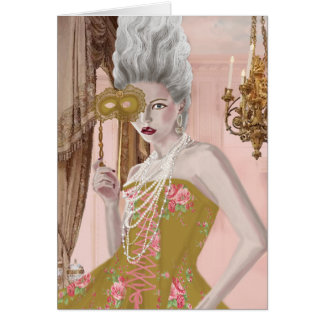 La ifrågasätter mest c'est voulez-vous? hälsningskort