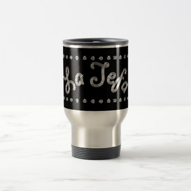 La Jefa - Dia De Madres Travel Mug Resemugg (Center)