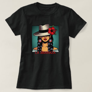 La Jibaraza 10 – Puertoricansk Jíbara • Boricua T Shirt