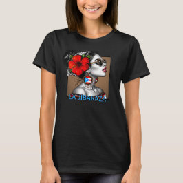 La Jibaraza 13 – Puertoricansk Jíbara • Boricua T Shirt