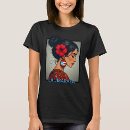 La Jibaraza 14 – Puertoricansk Jíbara • Boricua T Shirt