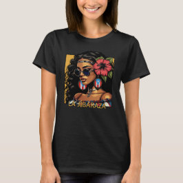 La Jibaraza 1 – Puertoricansk Jíbara • Boricua T Shirt