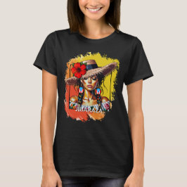 La Jibaraza 5 – Puertoricansk Jíbara • Boricua T Shirt