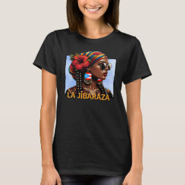 La Jibaraza 9 – Puertoricansk Jíbara • Boricua T Shirt