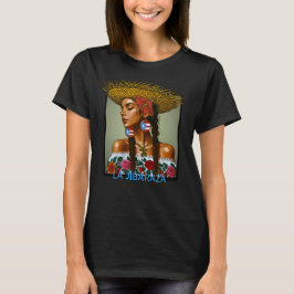 La Jíbaraza – Puerto Rican Jíbara Art • Boricua  T Shirt