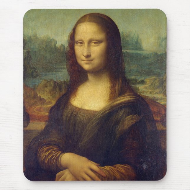 La Joconde - Portrait de Mona Lisa - Léonard de Vi Musmatta (Framsidan)