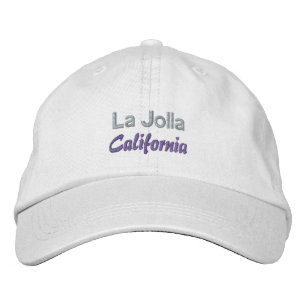 LA JOLLA 2-tak Broderad Keps