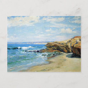 La Jolla Beach av Guy Ro Vykort